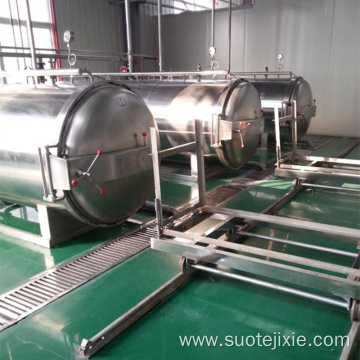 High temperature and efficiency steam sterilizing